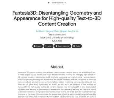 Fantasia3D
