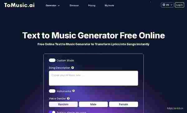 ToMusic.ai